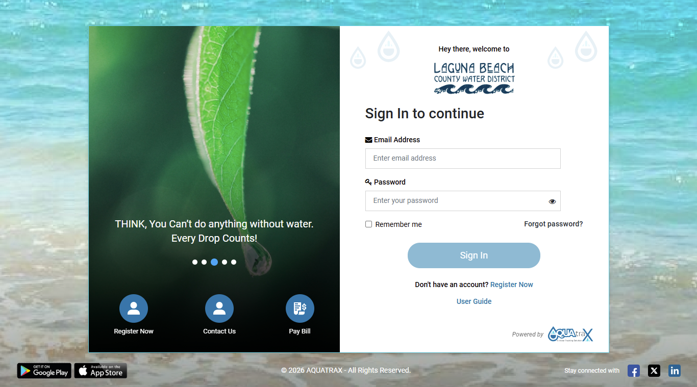 LoginfromOnlineBiller